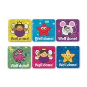 The Sticker Factory Mini Sparkly Stickers - 12mm square stickers pack of 936