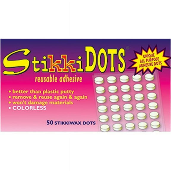 The Stikkiworks Co. Stikki Wax Dots 50 Per Bag