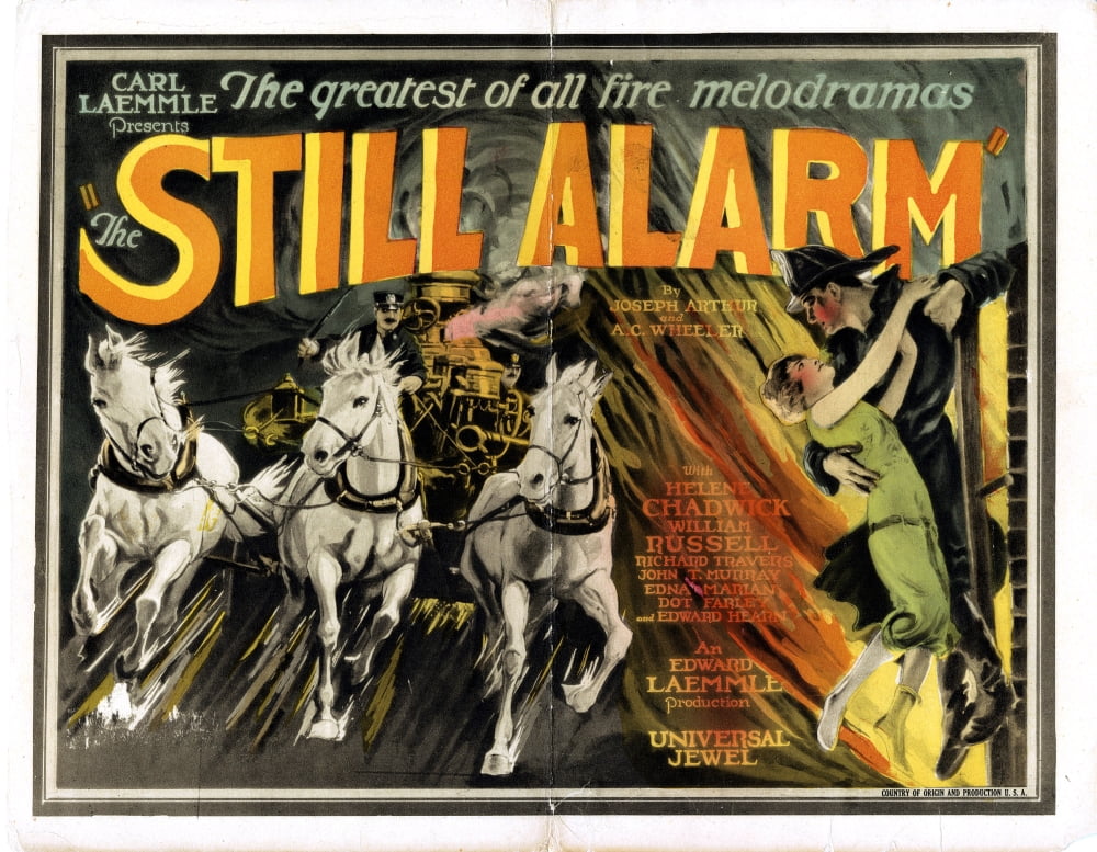 The Still Alarm Canvas Art -  (28 x 22)