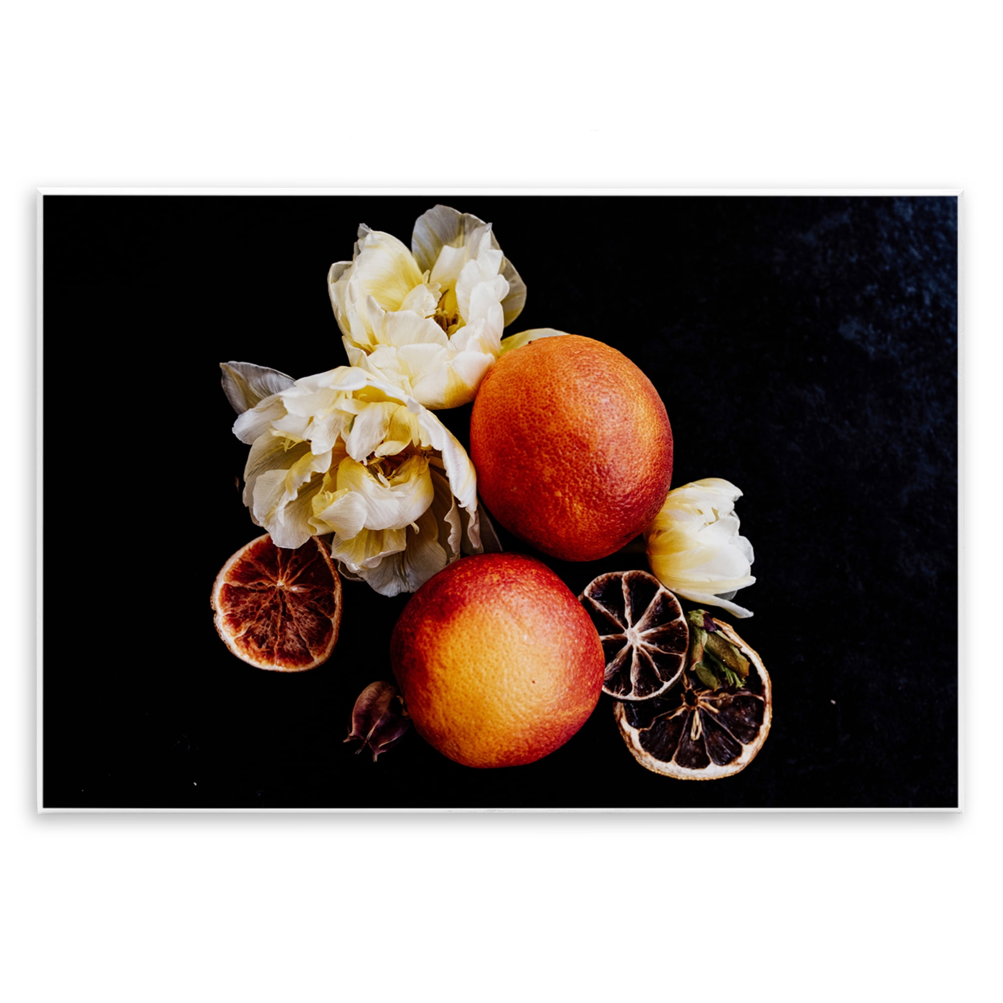 The Still Spring Fruit Wall Plaque Art, design by Amy Carroll
