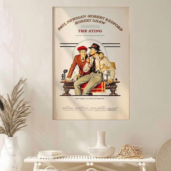 The Sting (1973) Movie Poster Size 24''x36'' GoldenGate JSC