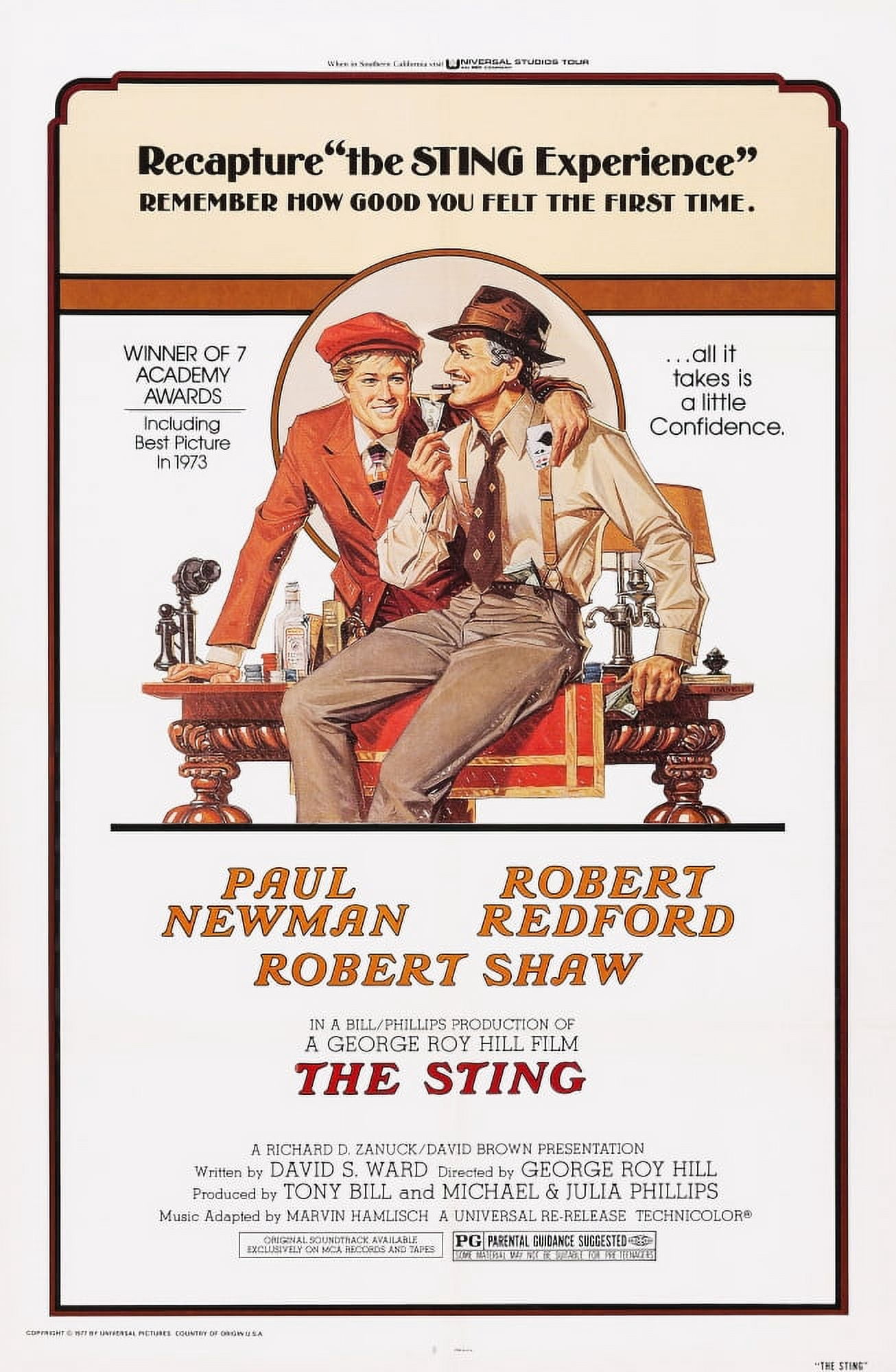 The Sting Canvas Art - (11 x 17)