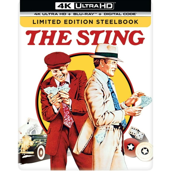 The Sting (Limited Edition 4K Ultra HD Steelbook + Blu-ray) [UHD]