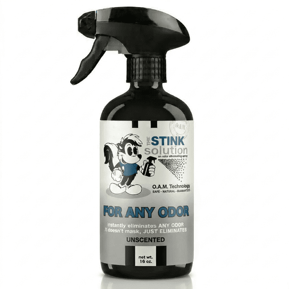 The Stink Solution Odor Eliminator Spray, Unscented, 16 fl oz, 1 Count