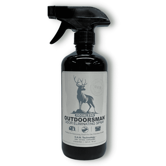 The Stink Solution Odorless Outdoorsman Odor Eliminator Spray, Unscented, 16 fl oz