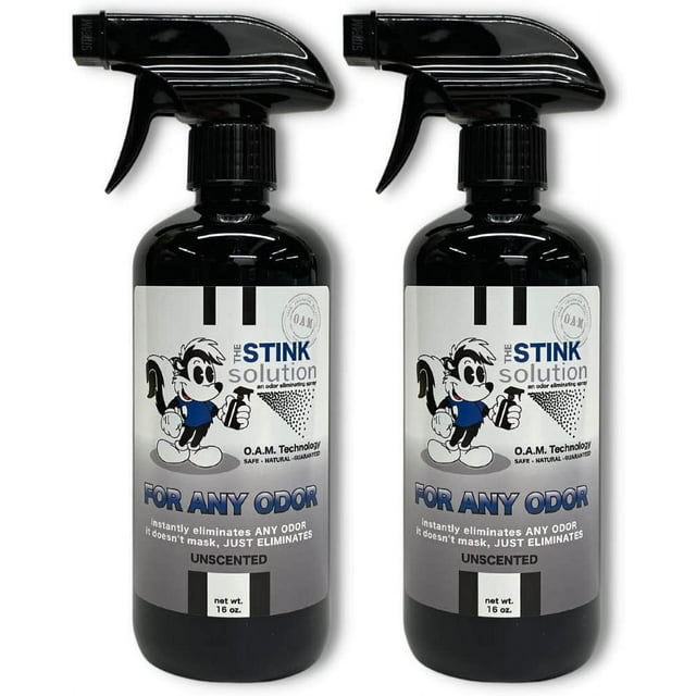 The Stink Solution Unscented Odor Eliminator Spray, 16 oz, 2 Count