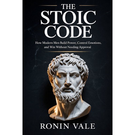 The Stoic Code: How Modern Men Build Power, Control Emotions, and Win Without Needing Approval, (Paperback)