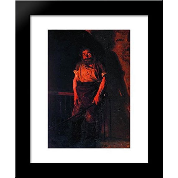 The Stoker 20x24 Framed Art Print by Mykola Yaroshenko