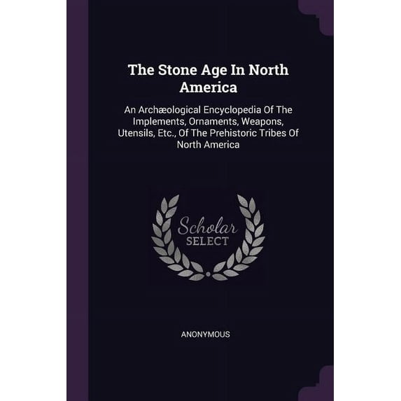 The Stone Age In North America (Paperback)