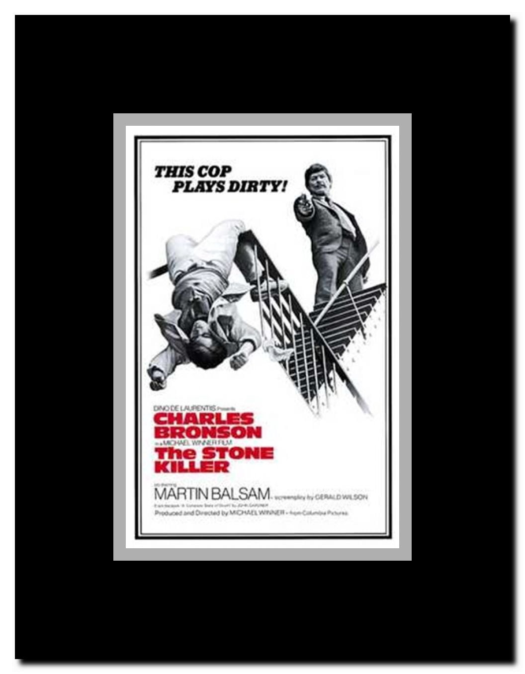 The Stone Killer Framed Movie Poster