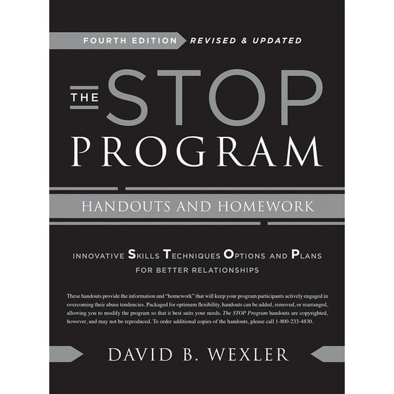 The Stop Program: Handouts and Homework, (Paperback)