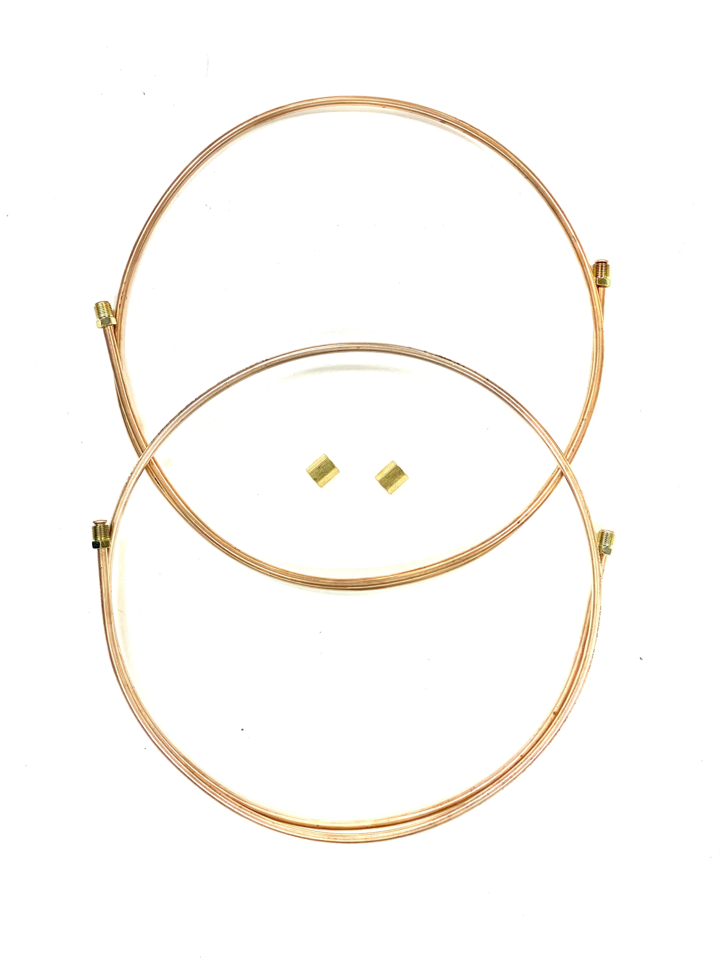 The Stop Shop 1/4 Inch Copper Nickel Brake Line Tubing, 72 Inch pieces ...