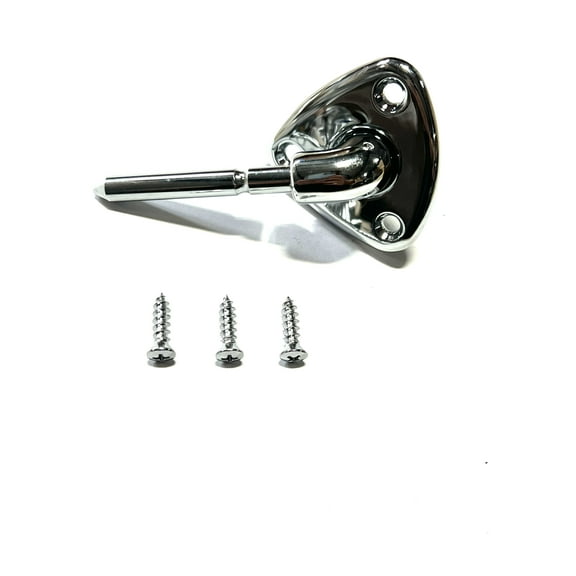 The Stop Shop 1970-1981 Sunvisor Support Chrome with Hardware