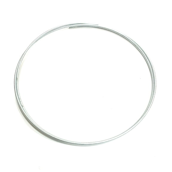 The Stop Shop 8 Foot Roll of Zinc Plated 1/4 Inch O.D. Brake or Fuel Line Tubing Coil