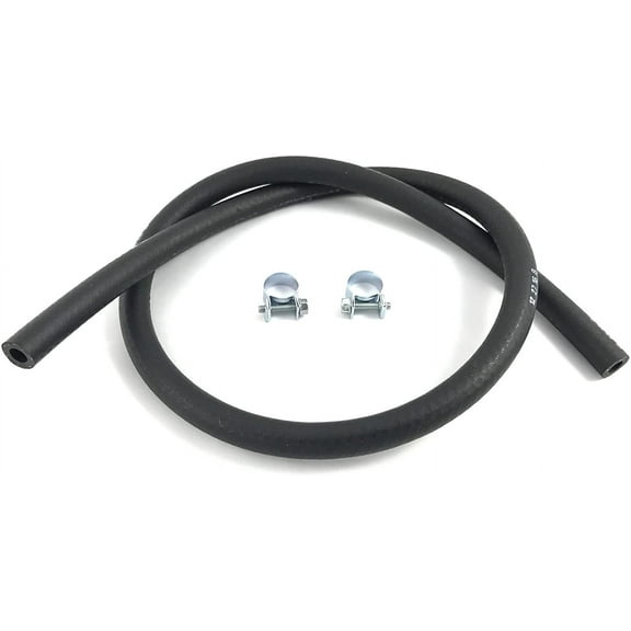 The Stop Shop Fuel Injection Fuel Hose 30R9 3/8" I.D. 3 Feet USA w/ 2 Clamps