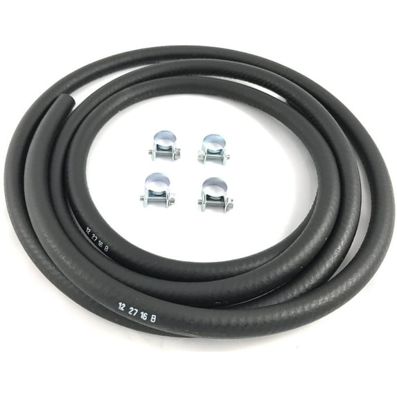 The Stop Shop Fuel Injection Fuel Hose 30R9 5/16" I.D. 7 Feet USA w/ 4 Clamps