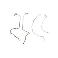thumbnail image 1 of The Stop Shop Galfan Coated Steel Front Brake Line Kit. Compatible with 1981-87 Chevy/GMC C10 & C15 Power Disc Short bed 4WD Trucks, 1 of 1