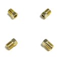 thumbnail image 1 of The Stop Shop Inverted Flare Steel Metric 10x1mm Brake Line Fittings For 3/16 Inch Tubing (Pack of 4), 1 of 1