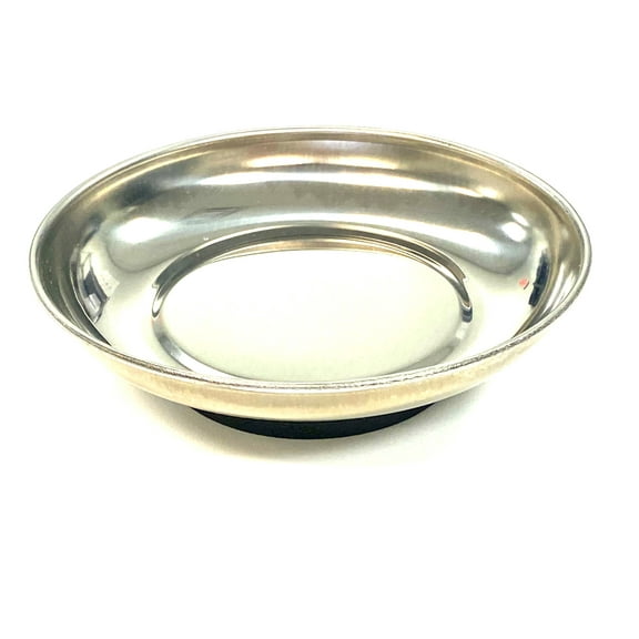The Stop Shop Magnetic Parts and Hardware Tray 6 Inch In Diameter