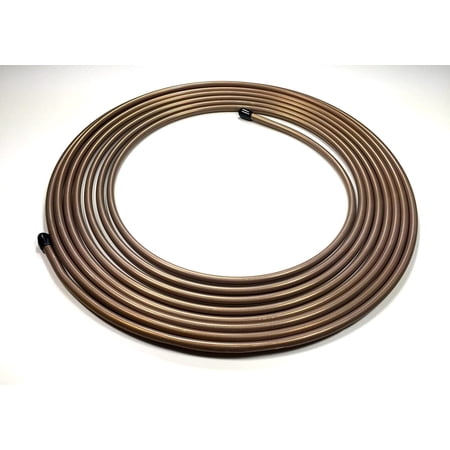 The Stop Shop Roll of 3/8" Copper Nickel Fuel/Transmission Line (.375) 25 Feet