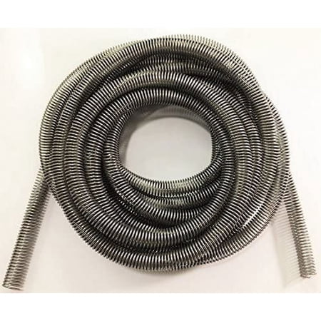 The Stop Shop Stainless Brake Line Protector (Gravel Guard Spring) for 3/8" Tube - 16 Ft.
