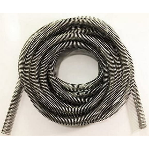 The Stop Shop Stainless Brake Line Protector (Gravel Guard Spring) for 3/8" Tube - 16 Ft.