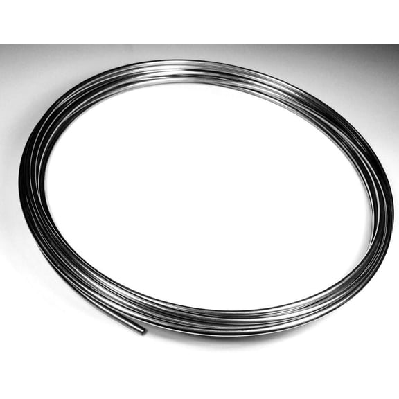 The Stop Shop Stainless Brake Line Tube Coil Roll 3/16" 16 ft.
