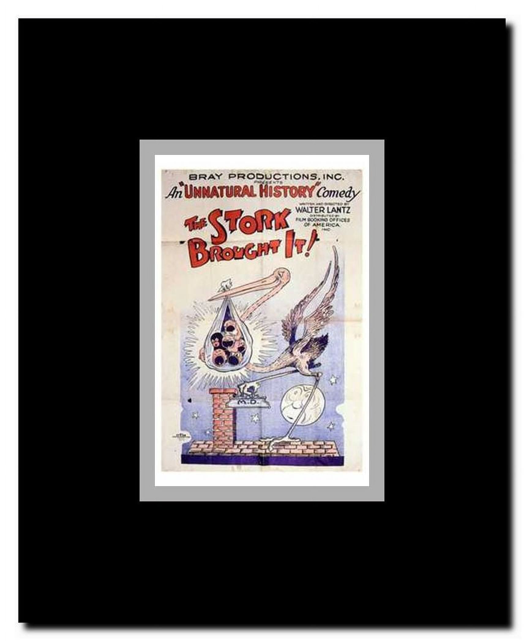 The Stork Brought It Framed Movie Poster