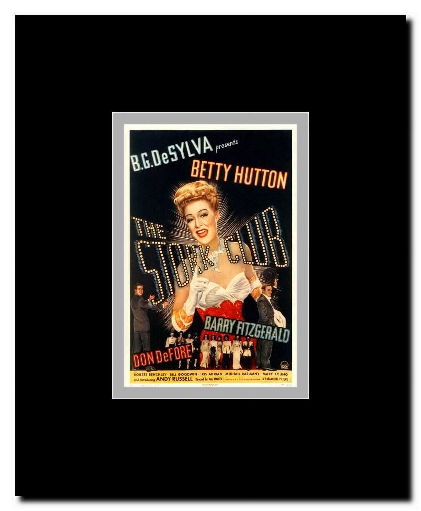 The Stork Club Framed Movie Poster