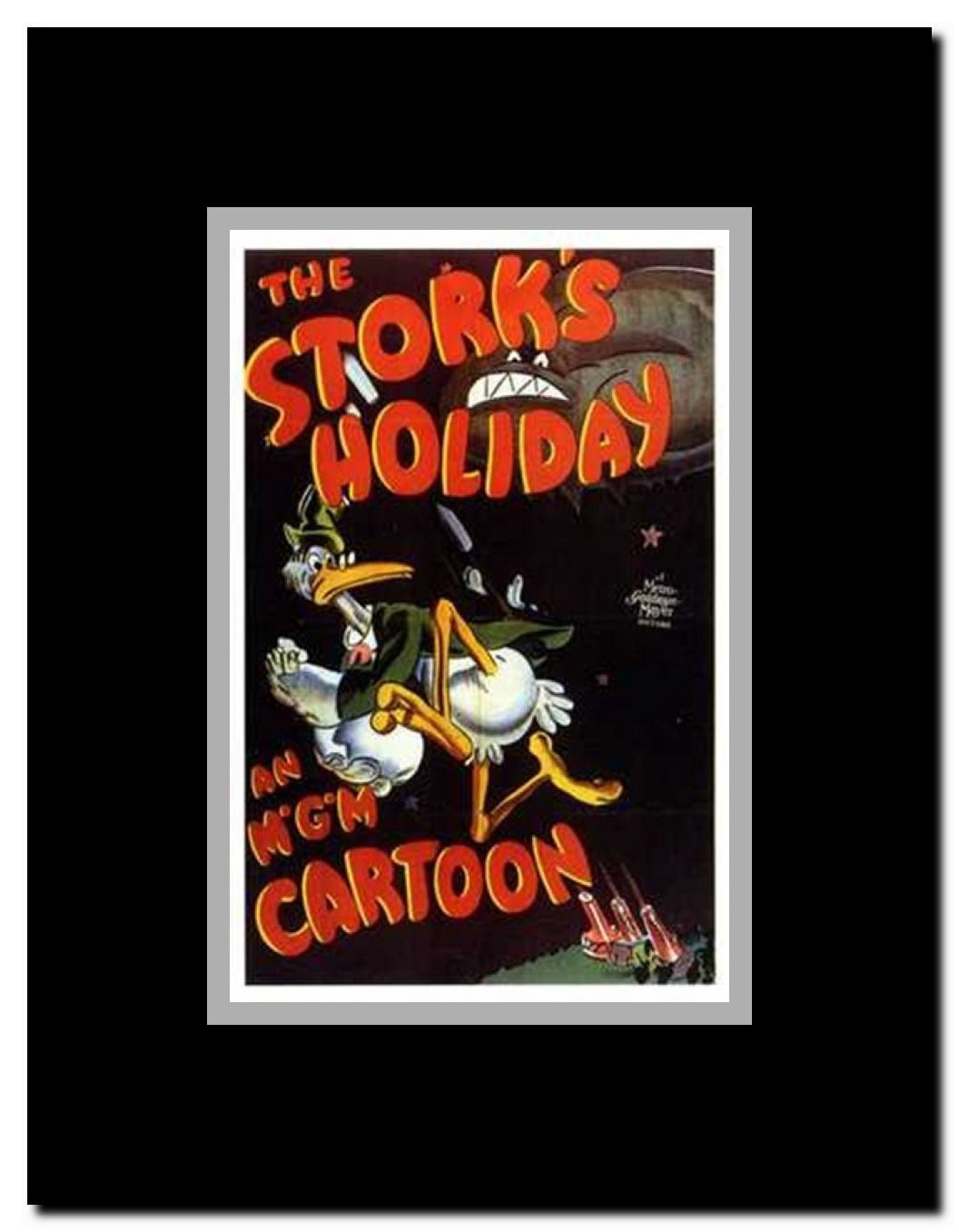 The Stork's Holiday Framed Movie Poster