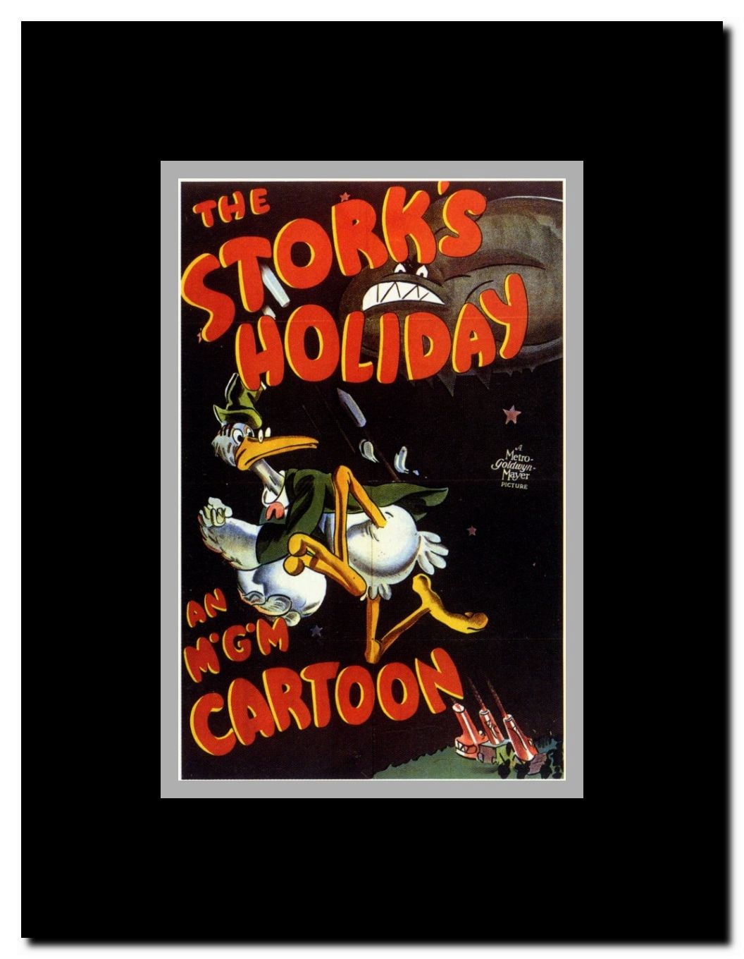 The Storks Holiday Framed Movie Poster