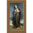thumbnail image 1 of The Storm 17x24 Gold Ornate Wood Framed Canvas Art by Bouguereau, William Adolphe, 1 of 2