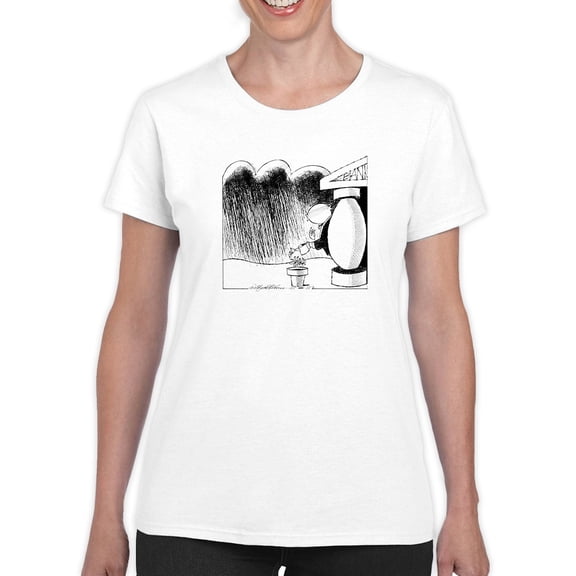 The Storm Ahead T-Shirt Women -Wilfred Hildonen Designs, Female 5X-Large