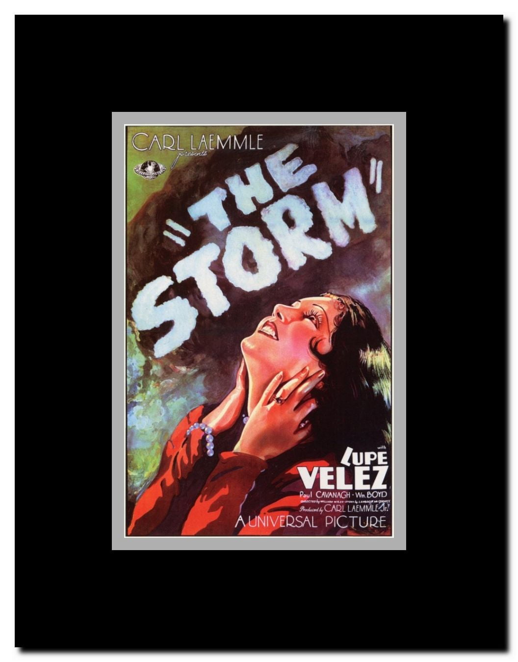 The Storm Framed Movie Poster
