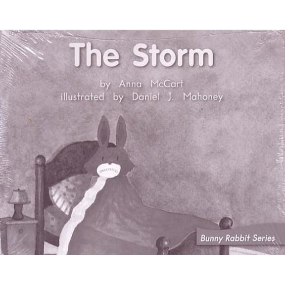 Pre-Owned The Storm; Leveled Literacy Intervention, My Take-Home 6 Pak Books,same title (Book 74, Level E, Fiction) Green System, Grade 1 (Bunny Rabbit Series) Paperback