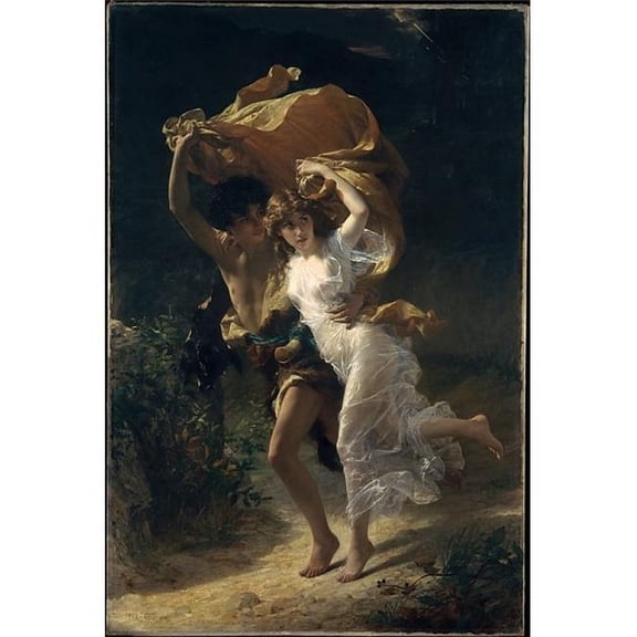 The Storm Poster Print by Pierre-Auguste Cot (French, B̩darieux 1837  �1883 Paris) (18 x 24)