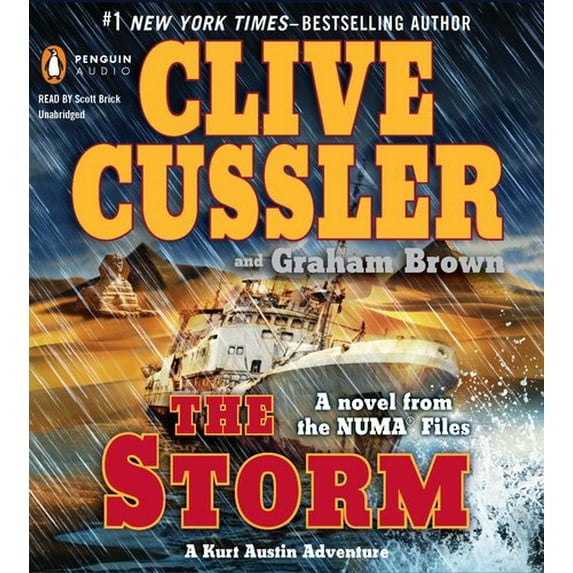Pre-Owned The Storm (Audiobook) by Clive Cussler, Graham Brown, Scott Brick