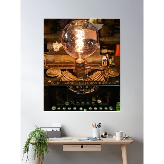 The Story Of Light Poster Wall Art, Modern Wall Decor For Living Room Bedroom, 8x12 UNFRAMED