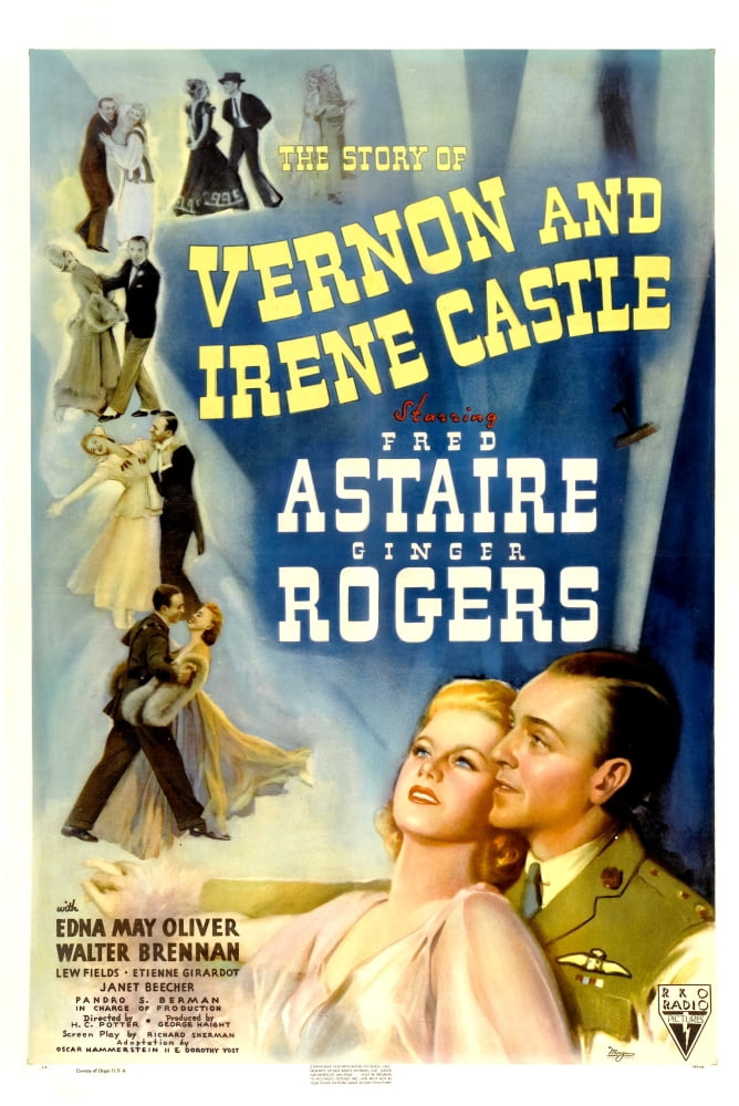 The Story Of Vernon And Irene Castle Canvas Art - (24 x 36)