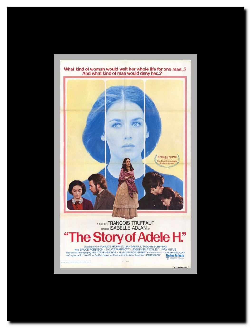 The Story of Adele H. Framed Movie Poster