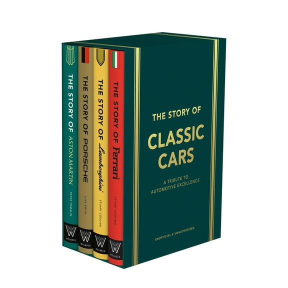 Story of Cars The Story of Classic Cars Gift Set: A Tribute to Four Automotive Icons, (Paperback)