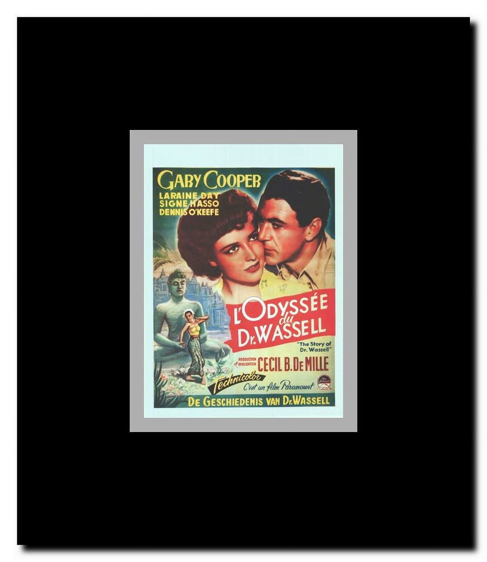The Story of Dr. Wassell Framed Movie Poster