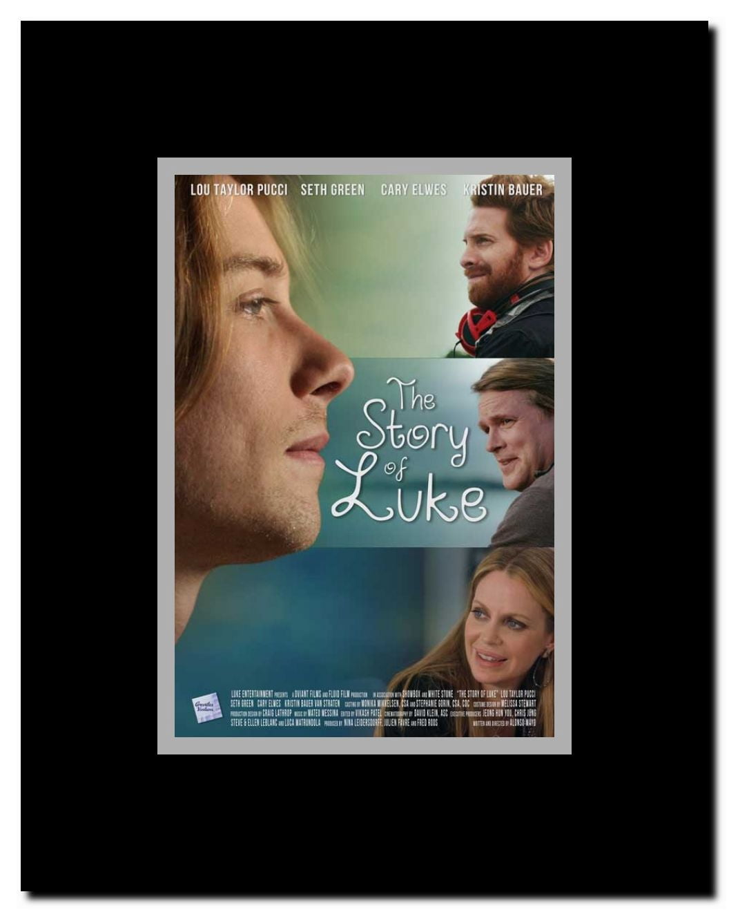 The Story of Luke Framed Movie Poster