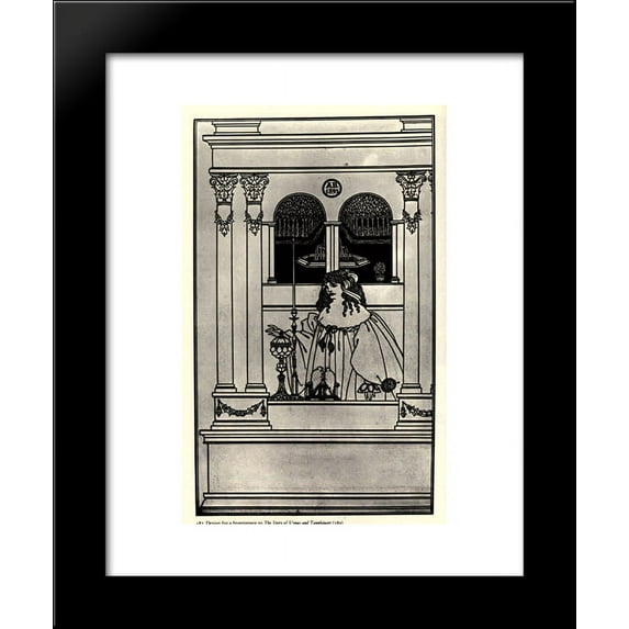 The Story of Venus and Tannhaeuse, frontispiece 20x24 Framed Art Print by Bea...