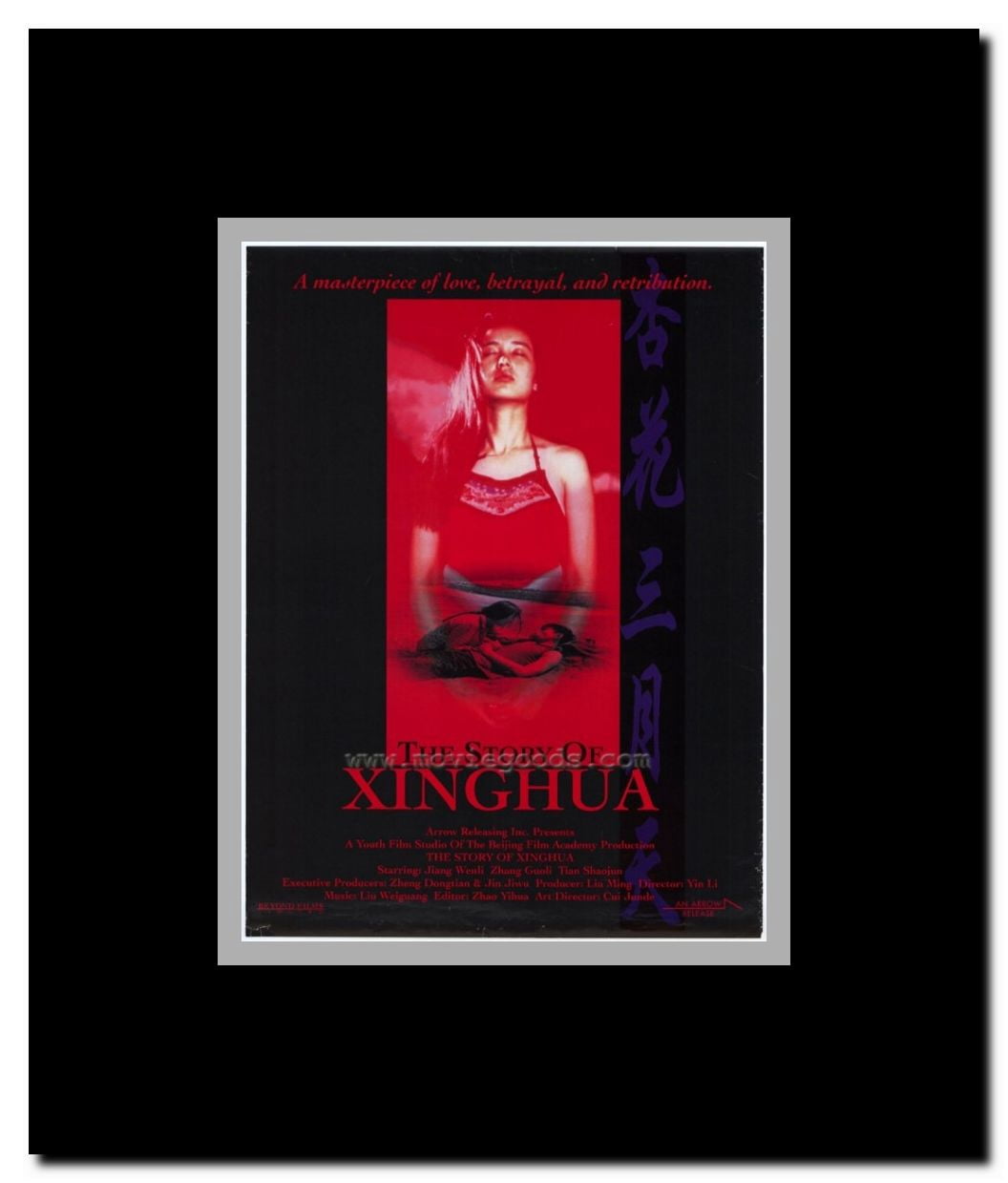 The Story of Xinghua Framed Movie Poster