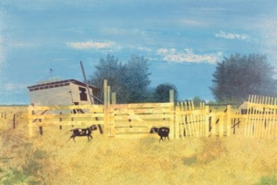 The Story on the Fence By Carroll Cloar 1965 1913-1993 USA Tennessee Brooks Memorial Art Gallery Canvas Art - Carroll Cloar (24 x 36)