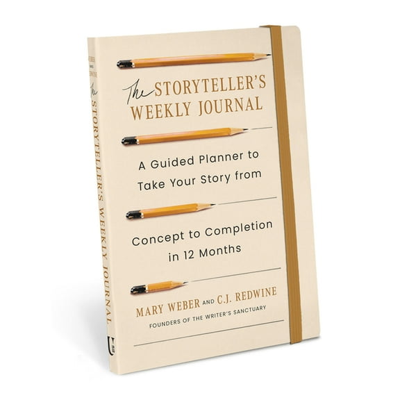 The Storyteller's Weekly Journal: A Guided Planner to Take Your Story from Concept to Completion in 12 Months, (Hardcover)