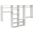 thumbnail image 1 of The Stow PH156-WH 10 ft. Dual Tower Basic Wood Basic Closet Kit, White, 1 of 1