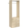 thumbnail image 1 of The Stow PH32-MJ 72 x 25.125 x 14 in. Elite Closet Organizer Tower Kit, Honey Blonde, 1 of 7