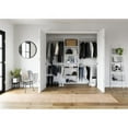 thumbnail image 1 of The Stow PH68-WH 48-96 ft. Entryway Wood Closet System, White, 1 of 1